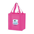 Heavy Duty Non-Woven Grocery Bag w/Insert and Full Color (12"x8"x13") - Color Evolution